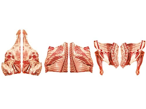 Premium 6-Way Cut Whole Goat - Skin Off