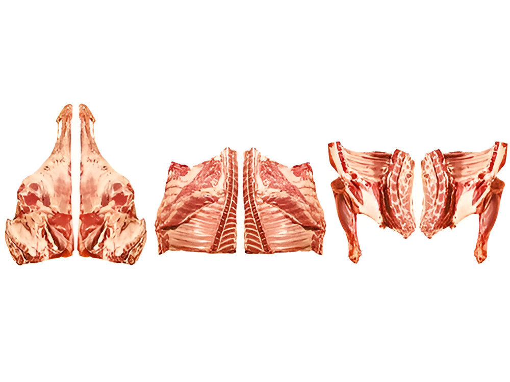 Premium 6-Way Cut Whole Goat - Skin Off